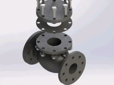 Non-return Valve 3D model