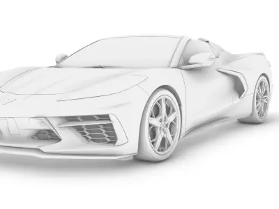 SportCar 3D model