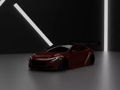 Tesla 3D model