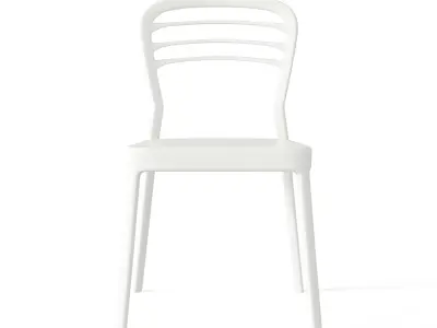 Louvre Chair Low-poly 3D model