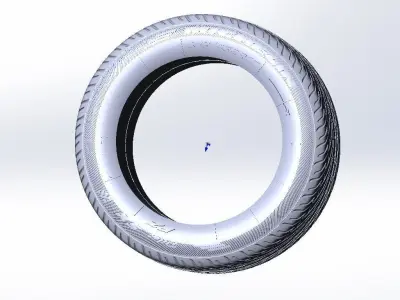  Michelin F1 tires 3D model
