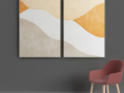 Photo Frame 204 Low-poly 3D model