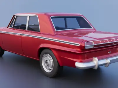 Studebaker Daytona 2 Door 1964 3D print model