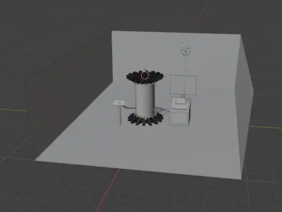 sci-fi lab Free 3D model