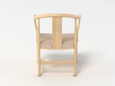 Hans J Wegner China Chair 3D model