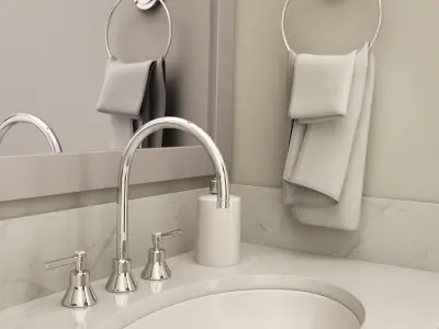 Bathroom 06 3D model