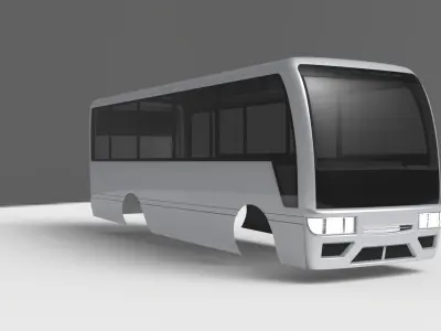 Nissan Civilian 3D model