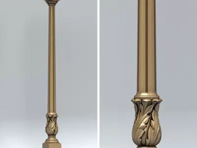 Baluster 003 3D model