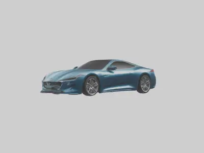Modern Luxury Coupe model 3D model