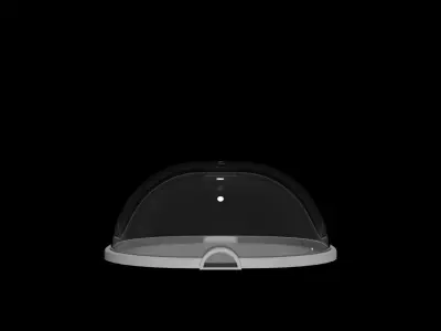 Geodesic Dome Pack Low-poly 3D model