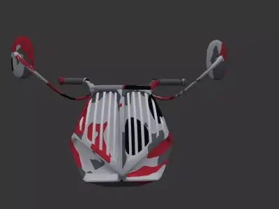 Sci-fi bike  3D model