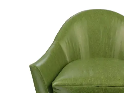 Armchair Ottoman 3D model