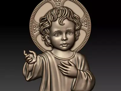 Baby Jesus 3D print model