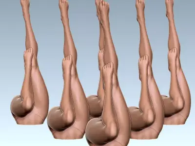 ARTISTIC SWIMMING 2 3D print model