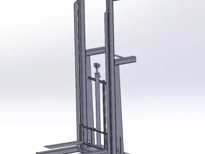 Hydraulic Handforklift  3D model