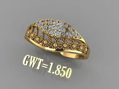 FASION RING 3D model