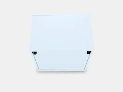 BESTA Shelf unit with glass door 23 Low-poly 3D model