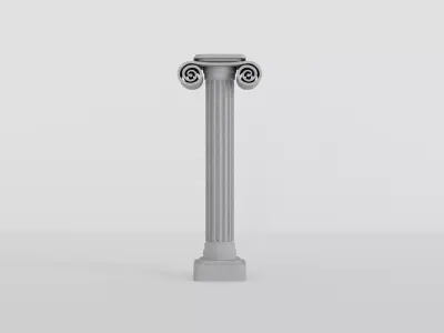 Greek Pillar 3D model