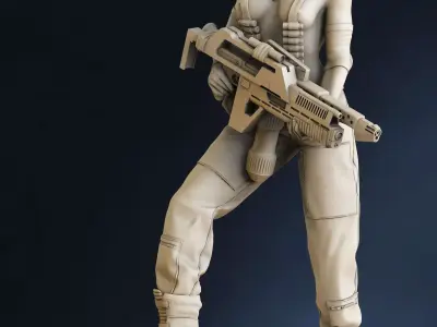 Helen Ripley sfw 180 mm 3D print model