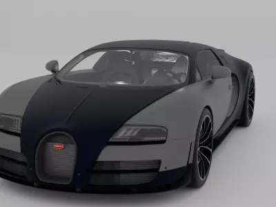 Bugatti Veyron Super Sport 3D model