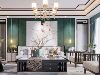 Luxury apartment 27 3D model