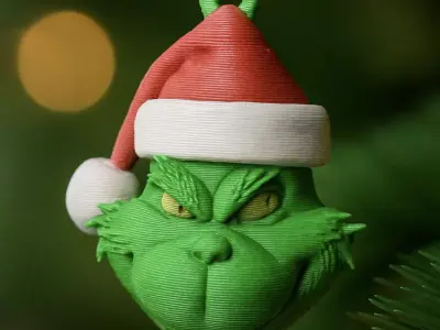 GRINCH PENDANT 3D print model