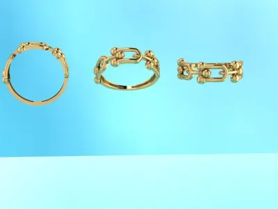 Ring Tiffany and Co Jewelry 3D print model