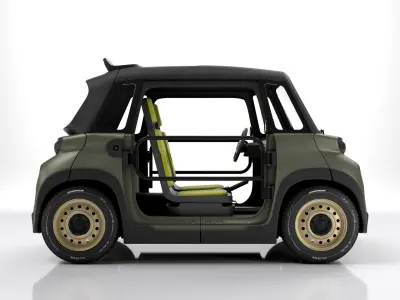 Citroen MY AMI BUGGY 2023  3D model