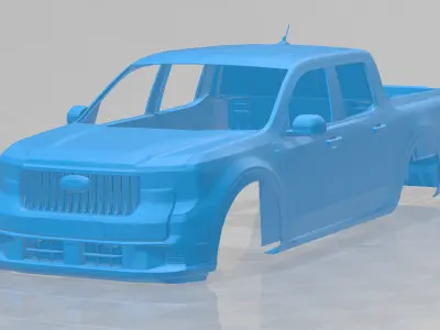 Maverick Lobo 2025 - Body Car for 3D Printing 3D print model