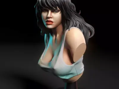 Druuna Bust Free 3D print model