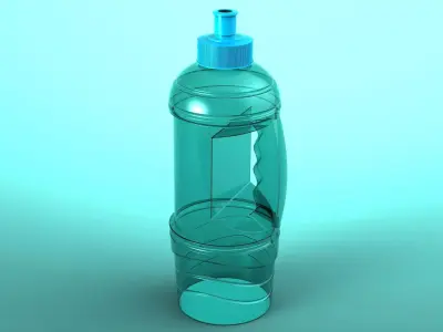 Sports Water Bottle Free 3D model