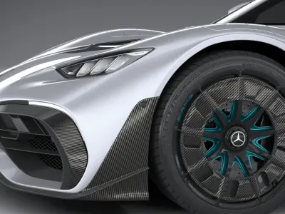Mercedes-Benz AMG ONE 2023 3D model