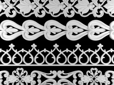 Path Ornament Pack 14 3D model
