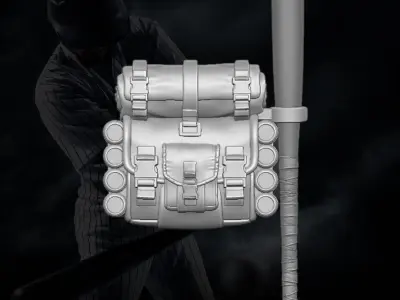 Hardball GI Joe Fan Art kit3D printable File For Action Figures 3D print model