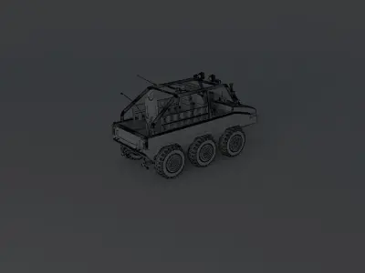 Playmobil RS2x3  Safari edition Zebra style 3D model