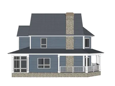 Victorian House 19 -Archimple LLC 3D model