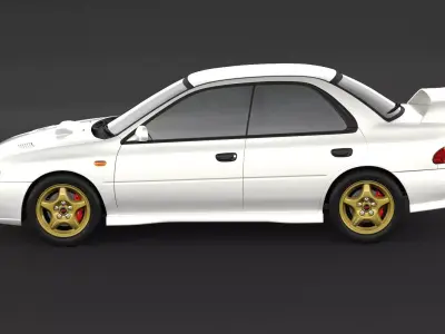 Subaru Impreza WRX STI 3D model