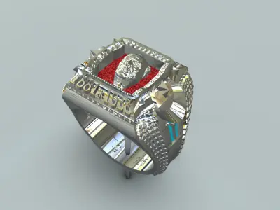 Ataturk Sovalye Yuzuk 3D print model
