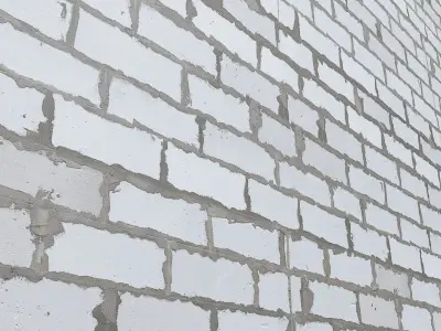 Ultra realistic Cellular concretel Scan 3D model