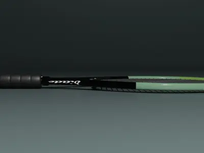 Tennis Racket Wilson Free low-poly 3D model