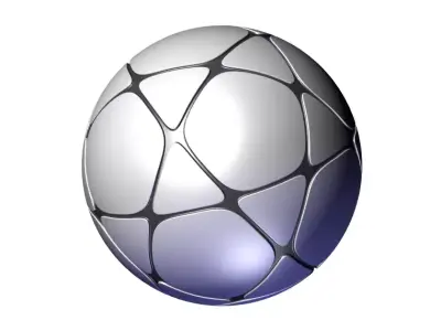 Soccer Ball 3D model 15