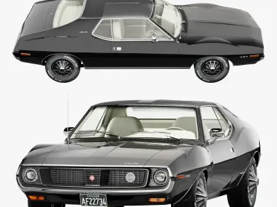 AMC javelin-1971 3D model