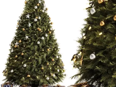 Christmas Tree Set1 3D model