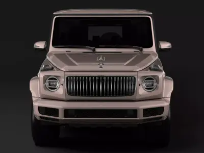 Mercedes-Maybach G 600 Limousine W464 2020 3D model