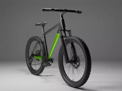 Bike cycle Low-poly 3D model