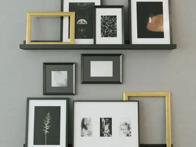 Gallery Wall 32 3D model