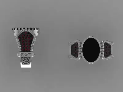 NEO MAN RING MODEL27 3D print model