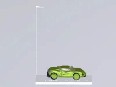 McLaren Artura 3D print file CAR 3D print model