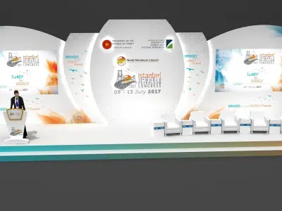 Meet Stage Decor 68 3D model