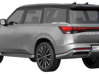 Infiniti QX80 2025 3D model